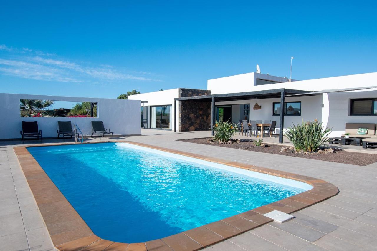 Heated & Shared Pool Villa Matriana 36A, North Shore Villas Lajares Dış mekan fotoğraf