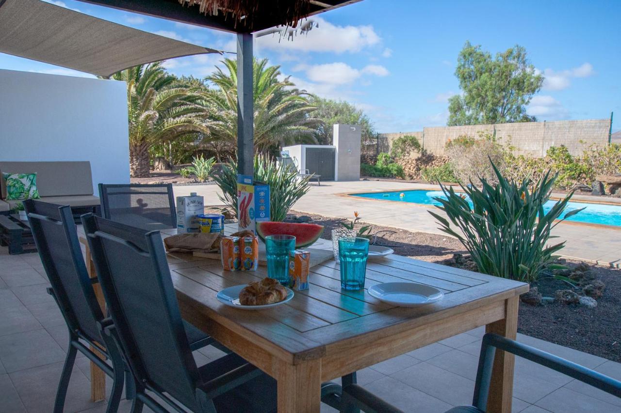 Heated & Shared Pool Villa Matriana 36A, North Shore Villas Lajares Dış mekan fotoğraf
