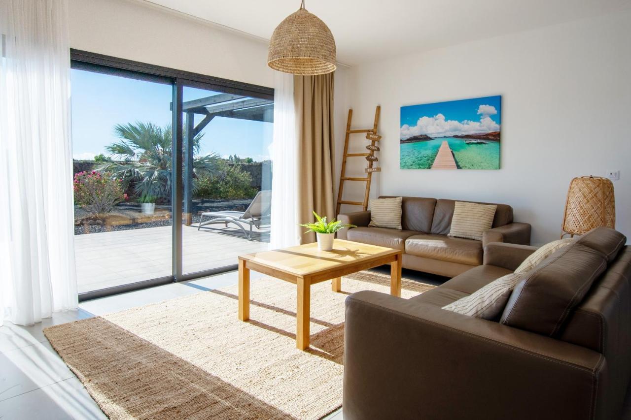 Heated & Shared Pool Villa Matriana 36A, North Shore Villas Lajares Dış mekan fotoğraf
