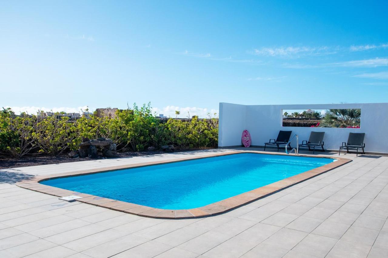 Heated & Shared Pool Villa Matriana 36A, North Shore Villas Lajares Dış mekan fotoğraf