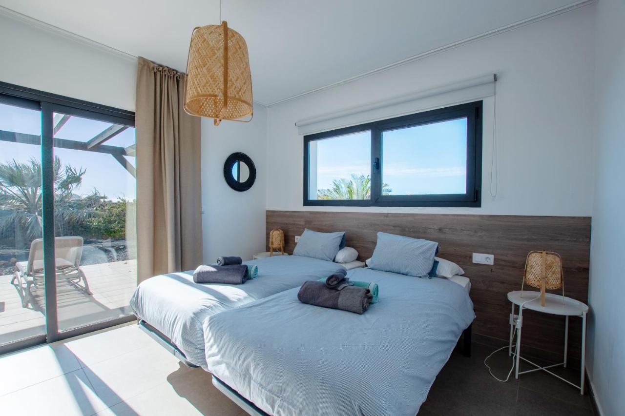Heated & Shared Pool Villa Matriana 36A, North Shore Villas Lajares Dış mekan fotoğraf